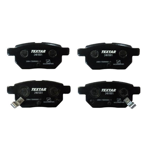 لنت ترمز عقب تکستار مدل 2461001 مناسب برای ام وی ام X22 TEXTAR 2461001 Rear Brake pad for MVM X22